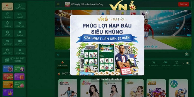 Nhiều tiện ích khi tải app VN6 về điện thoại sử dụng