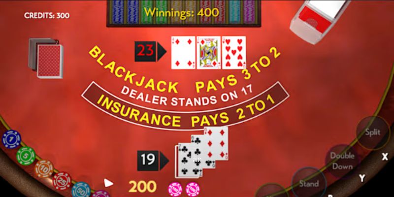 Luật chơi Blackjack trực tuyến